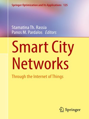 cover image of Smart City Networks